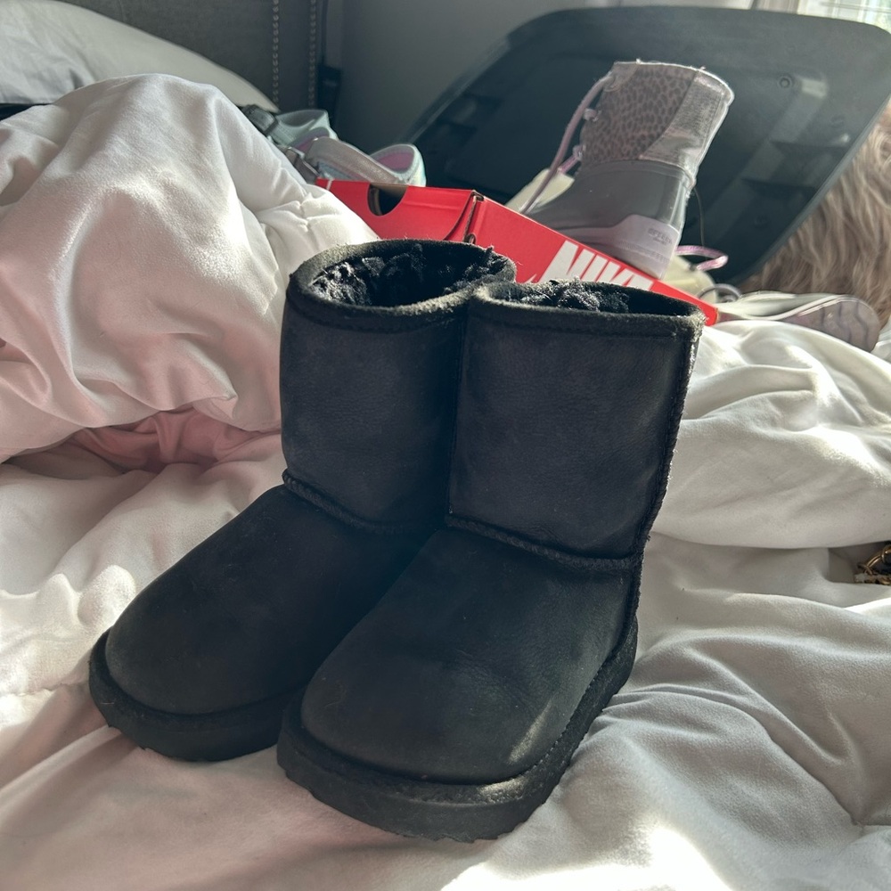UGG Kids Black Boots